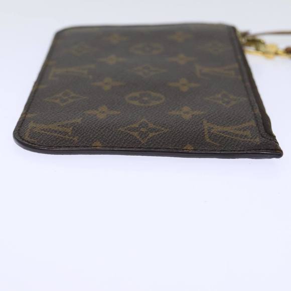 LOUIS VUITTON Monogram Neverfull PM Pouch LV Auth 72141 - Picture 4 of 16